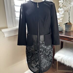 Black Coat Topper Size 4